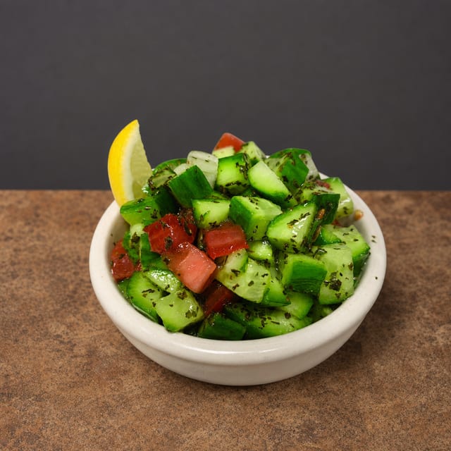 Regular Shirazi Salad.