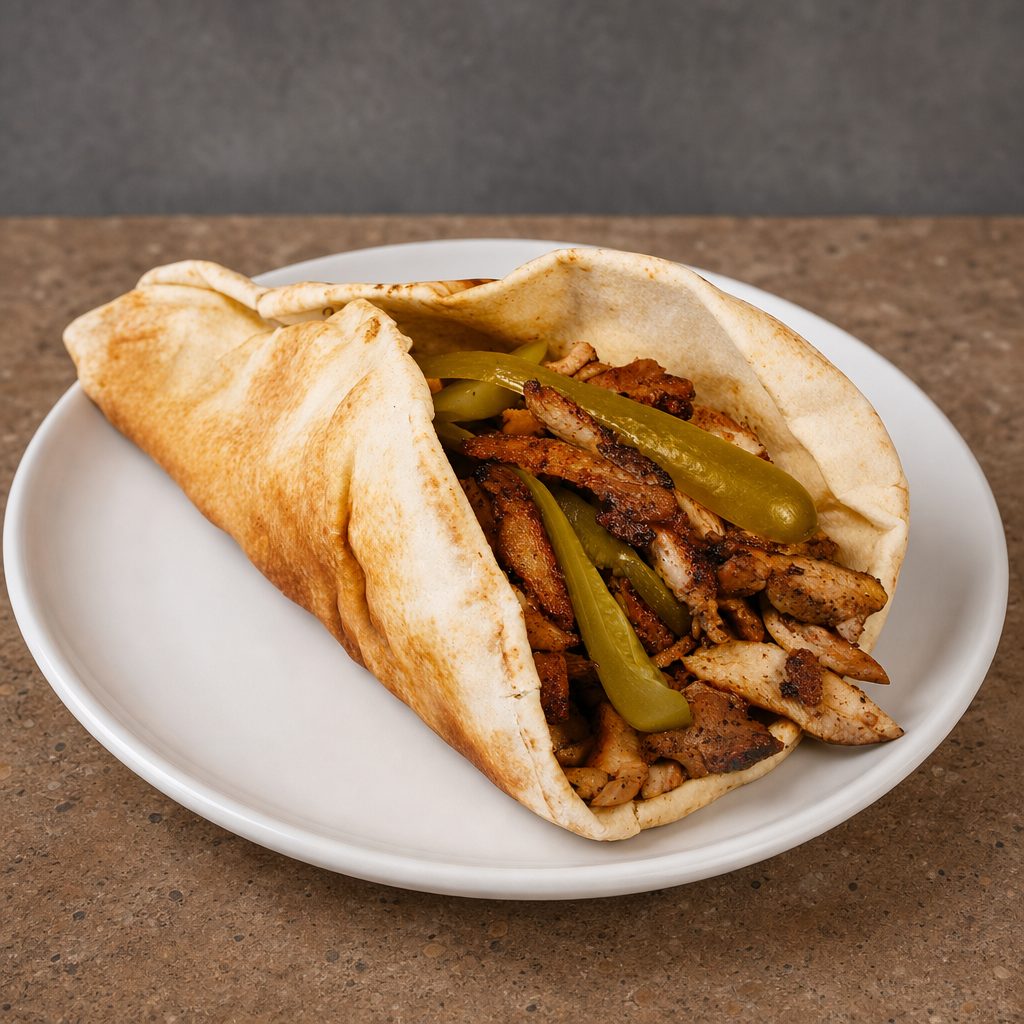 BOGO Spicy/Reg Chicken Shawarma (1 Spicy and 1 Regular).