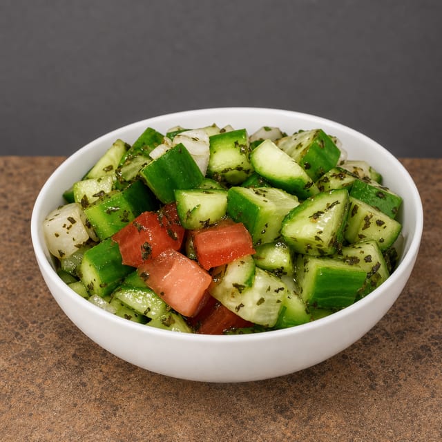 Large Shirazi Salad.
