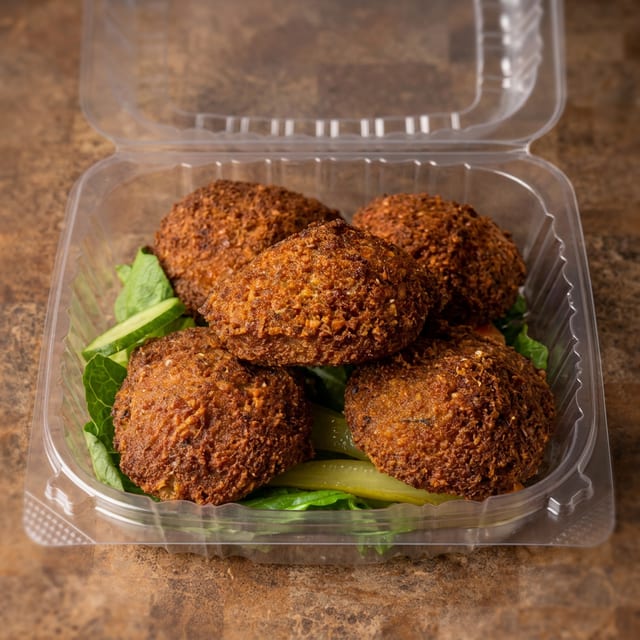 10 Pc Falafel Plate.