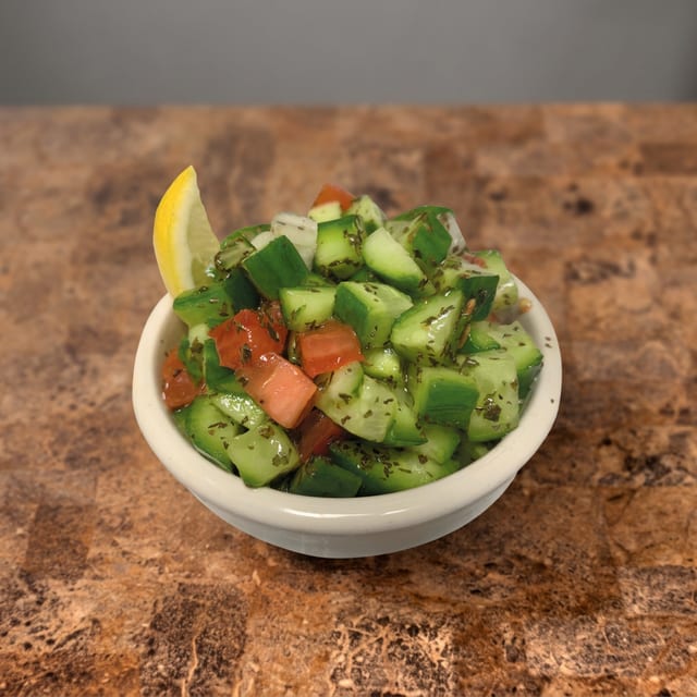 Regular Shirazi Salad.